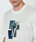 Футболка Regular fit Armani Exchange, белый - фото 4