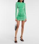 Мини-платье с рюшами Rotate, Island Green - фото 2