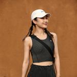 Бейсболка из полиэстера унисекс белая BMAI - фото 4