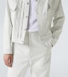 Прямые джинсы с покрытием Junya Watanabe, белый - фото 5