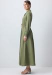 Платье макси WAIST BELTED Touché Privé, хаки - фото 5