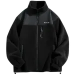 Warrior Пальто бархатистое на ощупь Унисекс, Тёмно-серый - фото