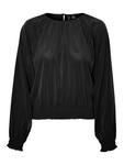 Блузка VERO MODA Blouse VMSHILAH NAJA, черный - фото