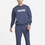 Толстовка Nike front logo sweatshirt 'Blue', синий - фото 3