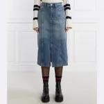 Джинсовая юбка Клэр Tommy Hilfiger, синий - фото