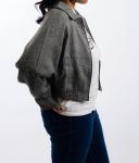 Куртка-бомбер Daniel черного цвета Nia, черный - фото 3