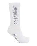 Носки с логотипом Off White, белый - фото