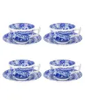 Синий итальянский чайный сервиз Spode, blue - фото 3