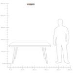 Потолочный светильник Beliani серый, 31/31/5 см - фото 7