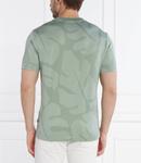 Футболка BOSS BLACK Thompson Slim Fit, зеленый - фото 4