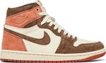 Кроссовки Wmns Air Jordan 1 Retro High OG 'Dusted Clay', коричневый - фото
