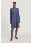 Муслиновая ночная рубашка цвета индиго Hessnatur - фото 3