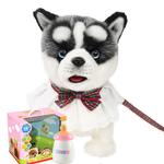 Плюшевая игрушка милый хаски, высота 33 см CU MATE C - фото