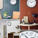 SEIKO Часы Sweeping Seconds Movement Plastic Wall Clock Unisex White - фото 5