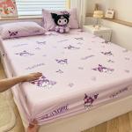 Подогнанная простыня Sanrio, Version A - Cute Kuromi - фото 5