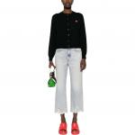 Кардиган женский Kenzo Boke Flower-appliqué, черный - фото 2