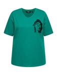 Футболка Ulla Popken, цвет smaragd grün - фото