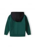 Толстовка с капюшоном Minoti, темно-зеленый - фото 2
