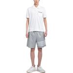 Шорты с полосками 4 Bar THOM BROWNE, серый - фото 7