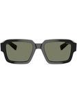 Мужские солнцезащитные очки Prada Eyewear, черный - фото