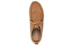 Кроссовки wallabee eden suede 'dark sand' Clarks, желтый - фото 3