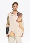 Блуза Bimba Y Lola Button-down blouse, Abstract Amarillo Claro/Light Yellow - фото