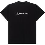 Футболка унисекс черная Balenciaga, черный - фото