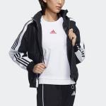 Куртка женская черная Adidas - фото 4