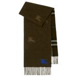 Burberry Клетчатый двусторонний шарф, Brown - фото 8