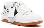 Кроссовки out of office low leather sneaker 'white black' Off-White, белый - фото 3
