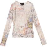 Лонгслив с принтом граффити Jordan, Light Umber - фото