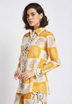 Блузка на пуговицах CIEL Be Sunset, желтый - фото 6