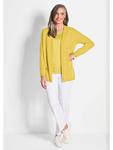 Кардиган GOLDNER, желтый - фото 2