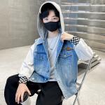 Детская худи-жилетка Moderate EASTERN CAMEL, синий - фото 6