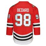 Джерси Chicago Blackhawks домашнее centennial premier красное Connor Bedard Outerstuff - фото 4