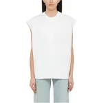S Wave Crewneck Tank Top Stella McCartney, белый - фото 2
