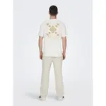 Футболка Only & Sons Manuel Life, бежевый - фото 2