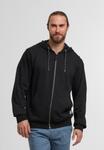 Толстовка INDICODE JEANS Zip-up sweatshirt, Black - фото 4