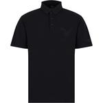 Футболка поло мужская черная ARMANI EXCHANGE - фото