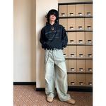 Унисекс свитшот WAYHWEI, серо-белый - фото 4