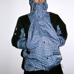 Куртка Supreme x The North Face, черный / синий - фото 9