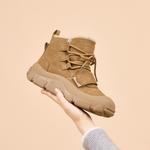 Зимние ботинки женские Joy&Mario, цвет Sand - фото 10