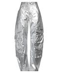 Брюки Golden Goose, серебряный - фото