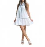 Белое платье-рубашка Caspia TCEC - фото 3