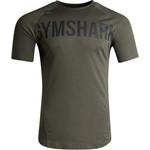 GYMSHARK Футболка мужская Strength Green - фото 3