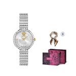 VERSACE Часы Petite Greca Goddess 28mm, Silver - фото 9