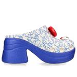 Кроссовки hello kitty siren clogs 'white blue' Crocs, белый - фото 2