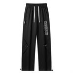 Dnnnnx Повседневные брюки унисекс, Черный - фото