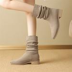 Ботинки Челси женские Josiny, хаки - фото 10