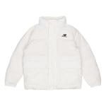 Куртка New Balance Essential Logo Puffer Jacket 'White', белый - фото